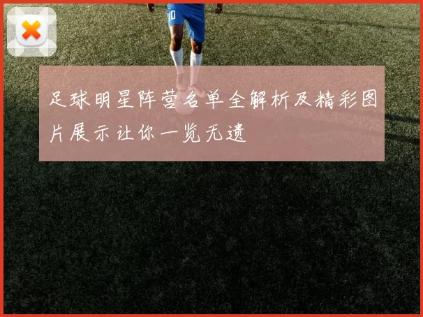 足球明星阵营名单全解析及精彩图片展示让你一览无遗